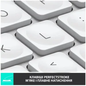 Клавіатура LOGITECH MX Keys Mini For Mac Wireless Illuminated Pale Grey (920-010526) UA