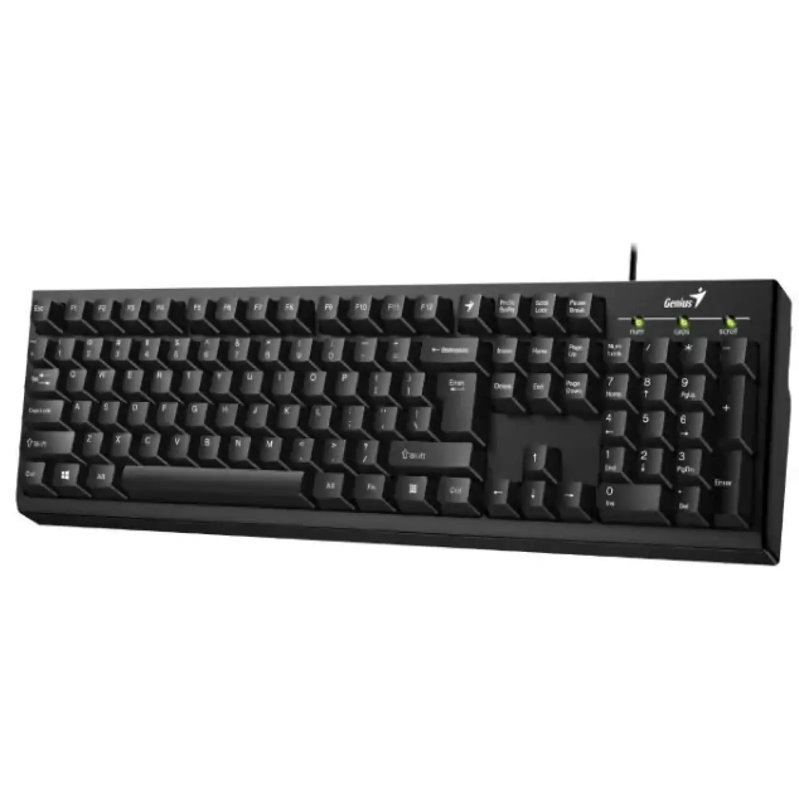 Клавиатура GENIUS KB-100 USB Black UKR UA