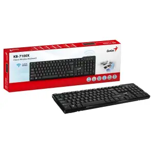 Клавиатура GENIUS KB-7100X USB, Black, UKR UA