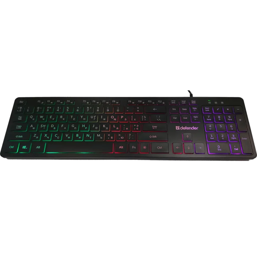 Клавіатура DEFENDER (450790) Balance LQ, чорна, USB UA