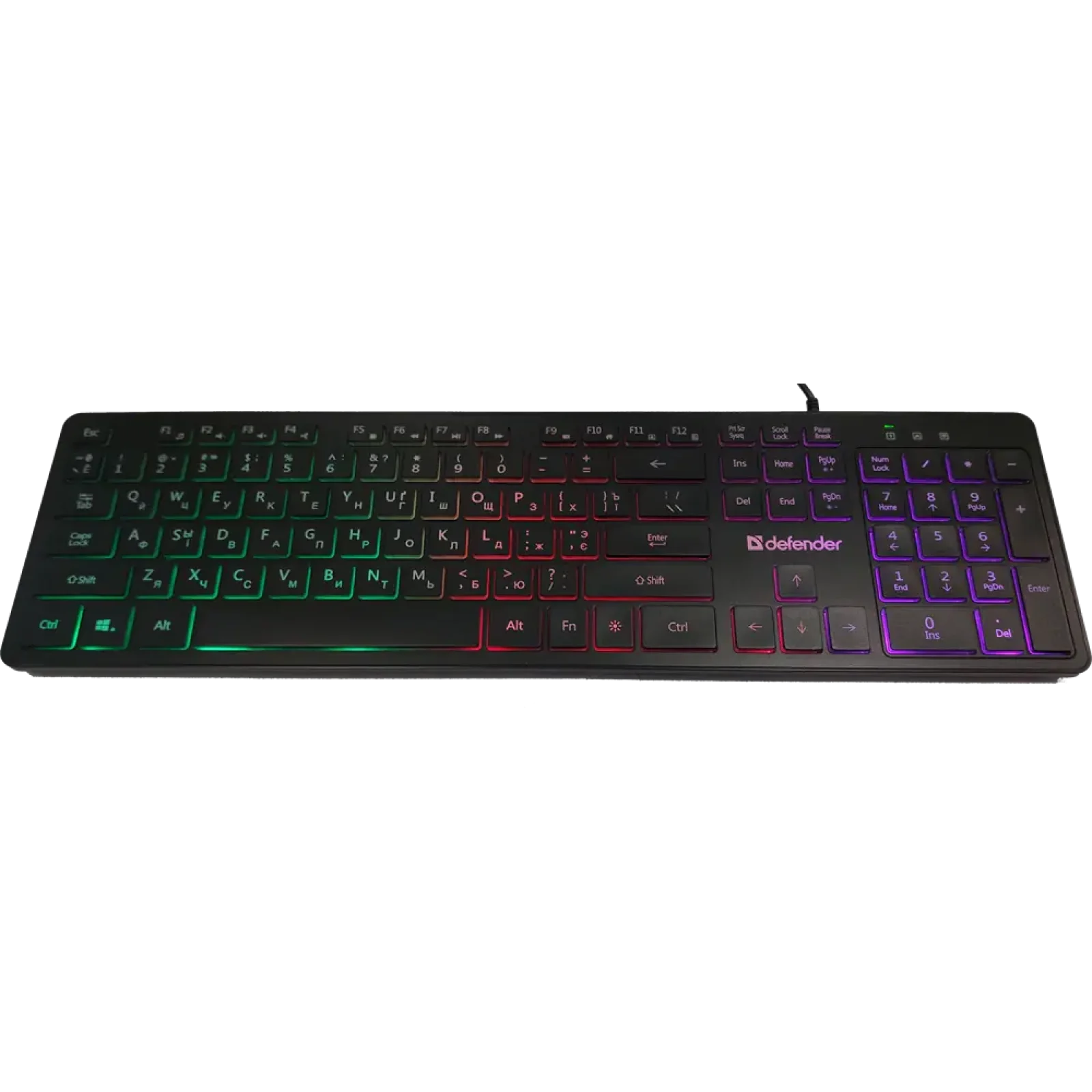 Клавіатура DEFENDER (450790) Balance LQ, чорна, USB UA