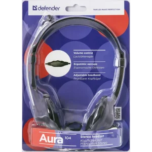 Гарнітура DEFENDER Aura 104 1,8м black UA