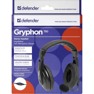 Гарнітура DEFENDER HN-750 дротова UA