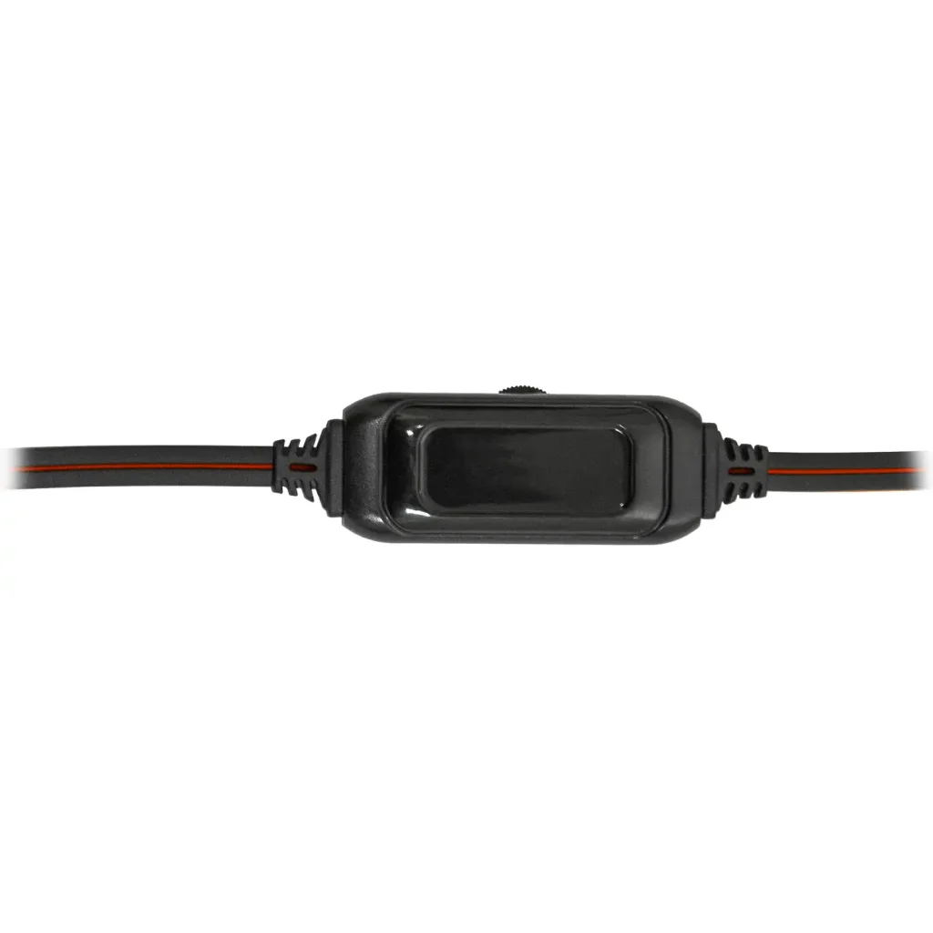 Гарнітура DEFENDER Warhead G-185 2m чорний+червоний UA