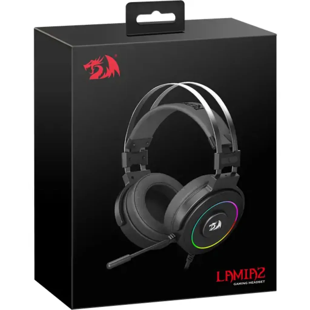 Гарнітура REDRAGON (77701) Lamia 2, RGB, звук 7.1, кабель 2m UA