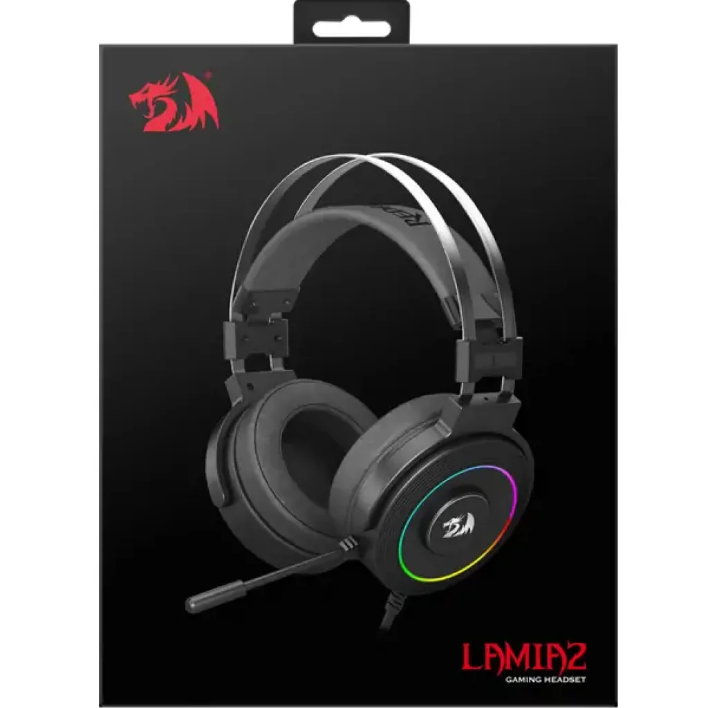 Гарнітура REDRAGON (77701) Lamia 2, RGB, звук 7.1, кабель 2m UA