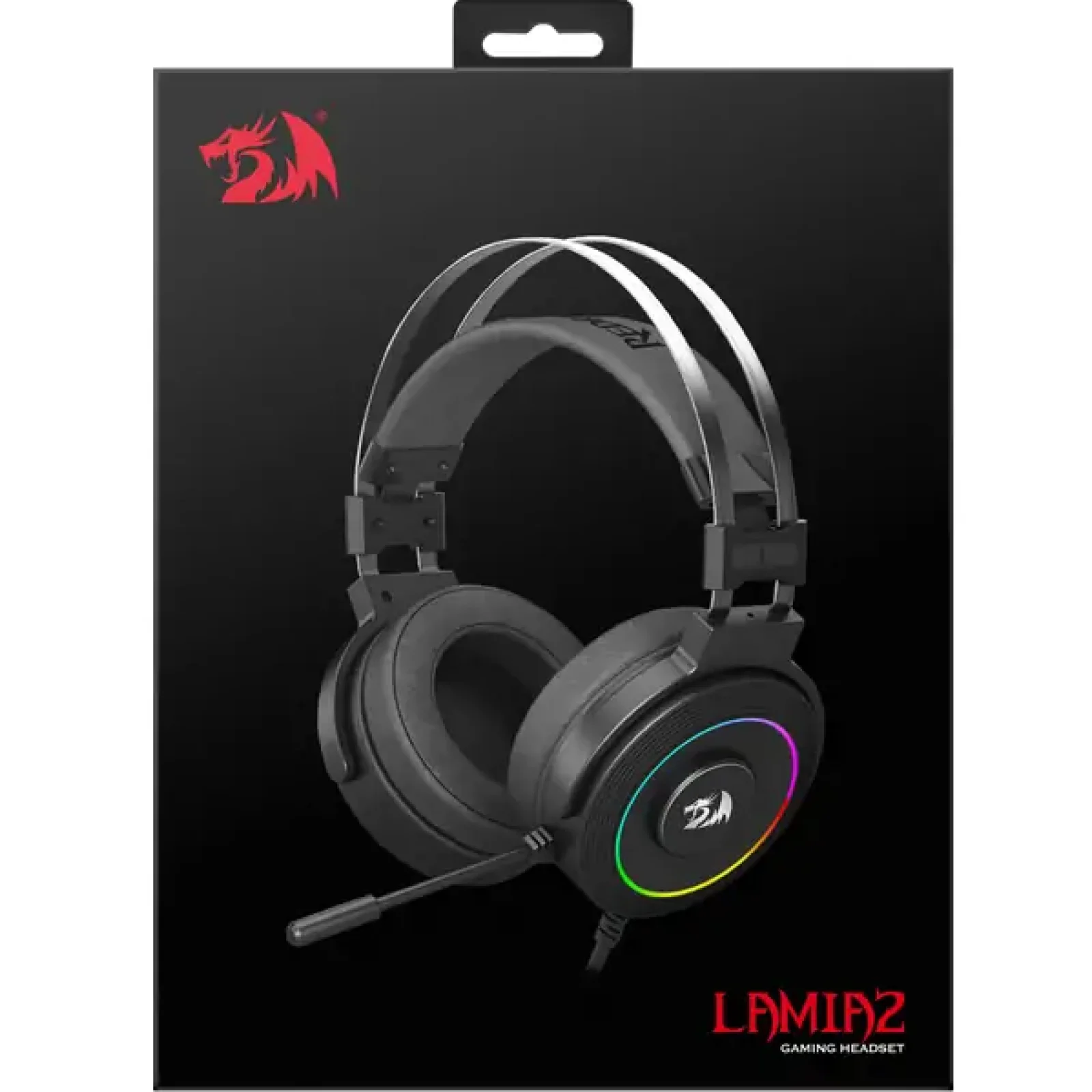 Гарнітура REDRAGON (77701) Lamia 2, RGB, звук 7.1, кабель 2m UA