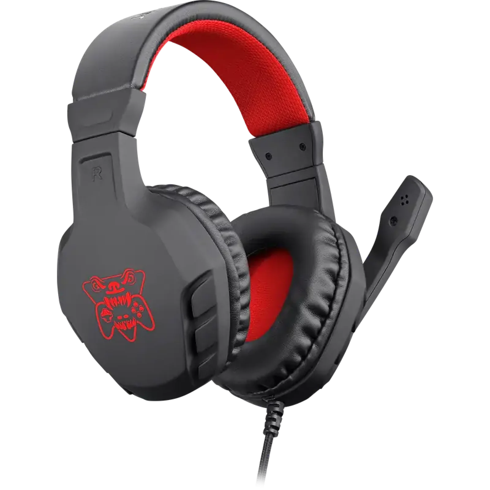 Гарнитура IT DEFENDER (64505) Сujo чорний+червоний UA