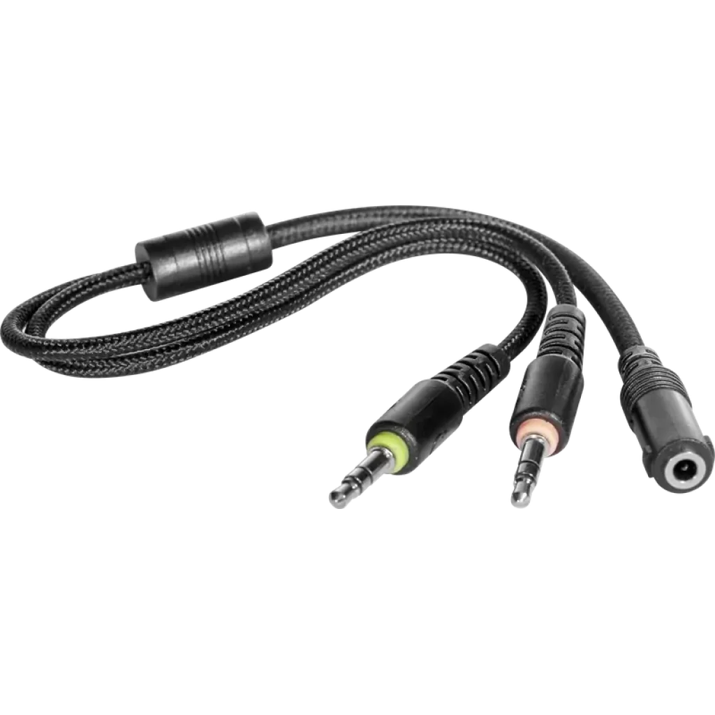 Гарнитура IT DEFENDER (64505) Сujo чорний+червоний UA