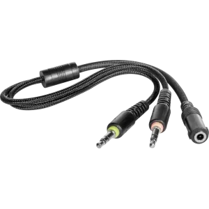 Гарнитура IT DEFENDER (64505) Сujo чорний+червоний UA