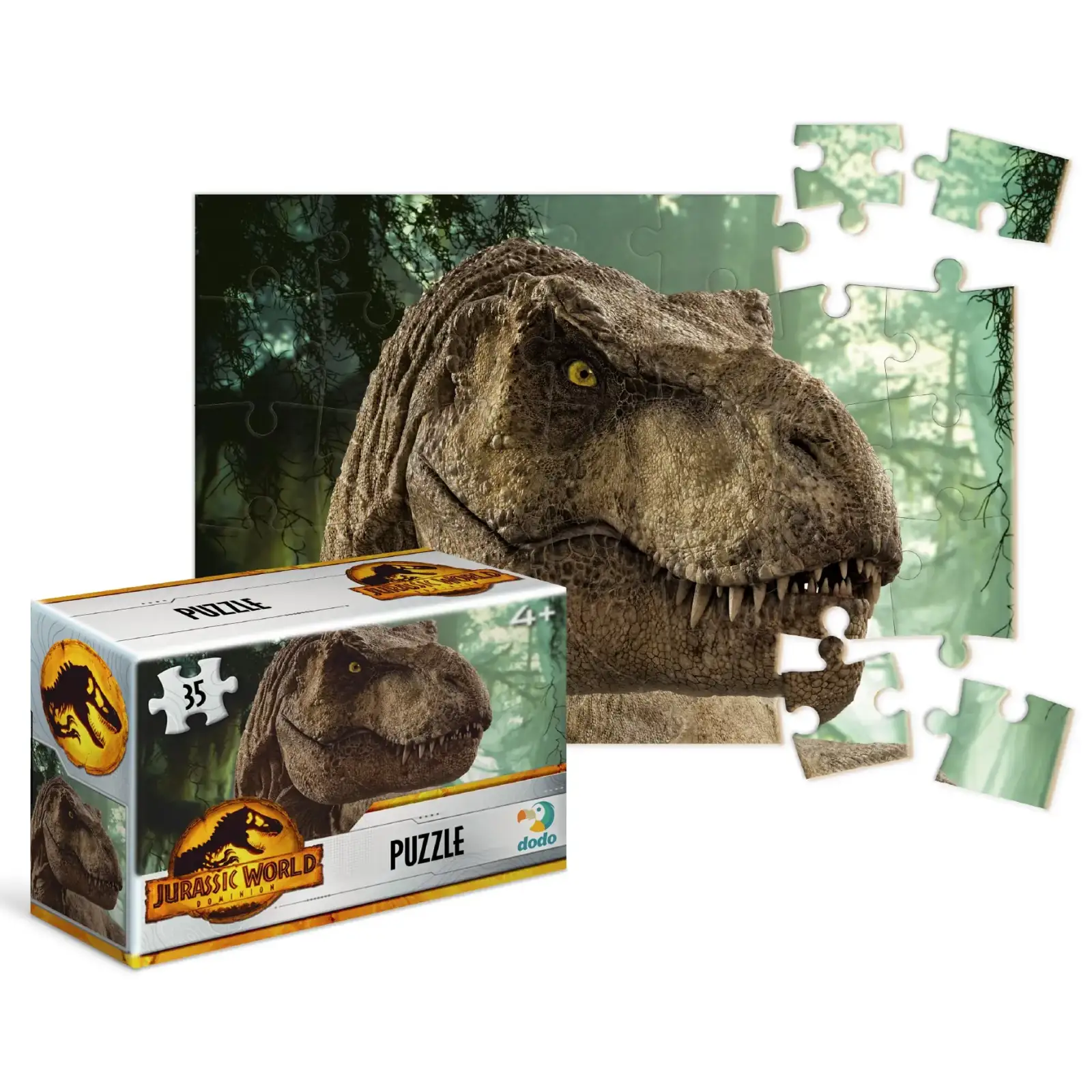 Пазл міні Dodo Jurassic Park, 35 шт (200393) UA