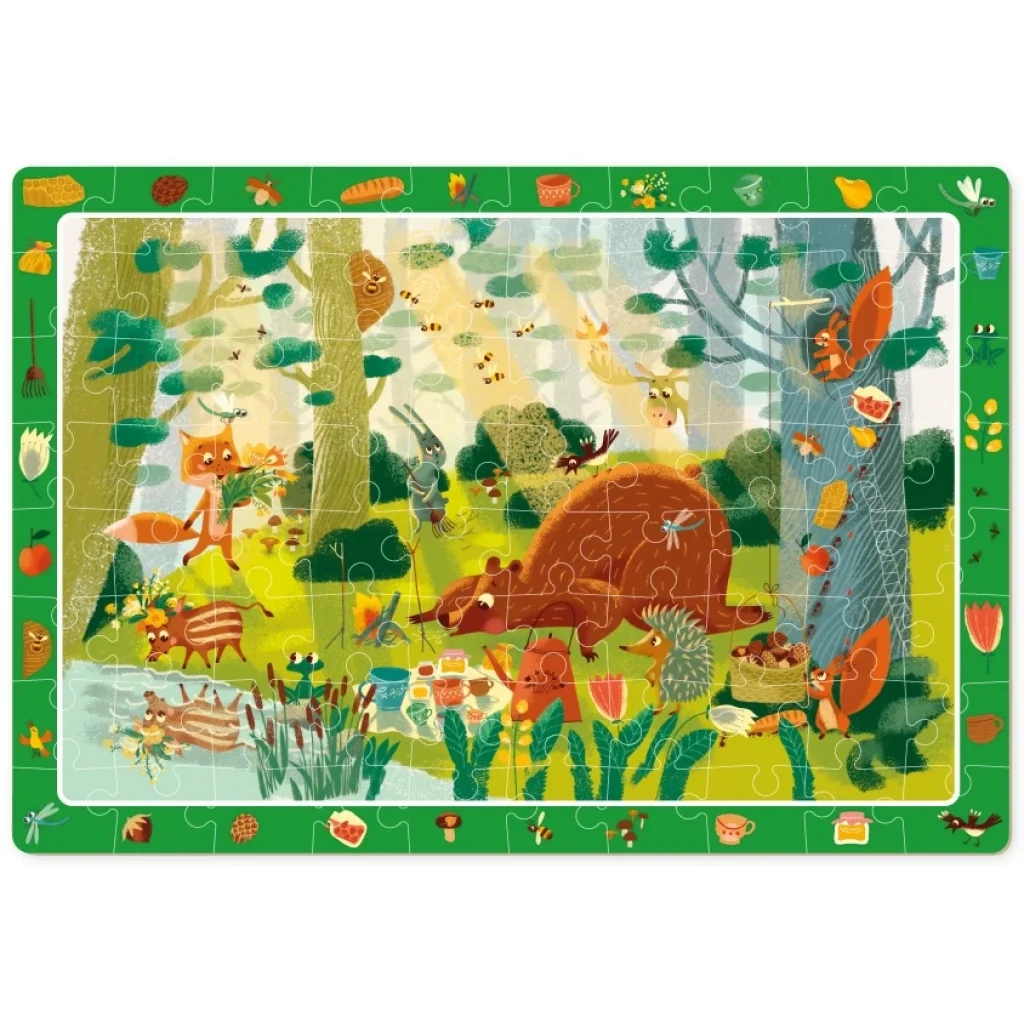 Пазл Dodo Казковий ліс, 80 шт (300366) UA