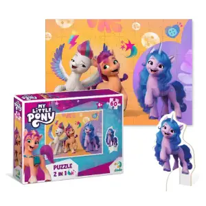 Пазл Dodo My Little Pony с фигуркой, 60 шт (200139) UA