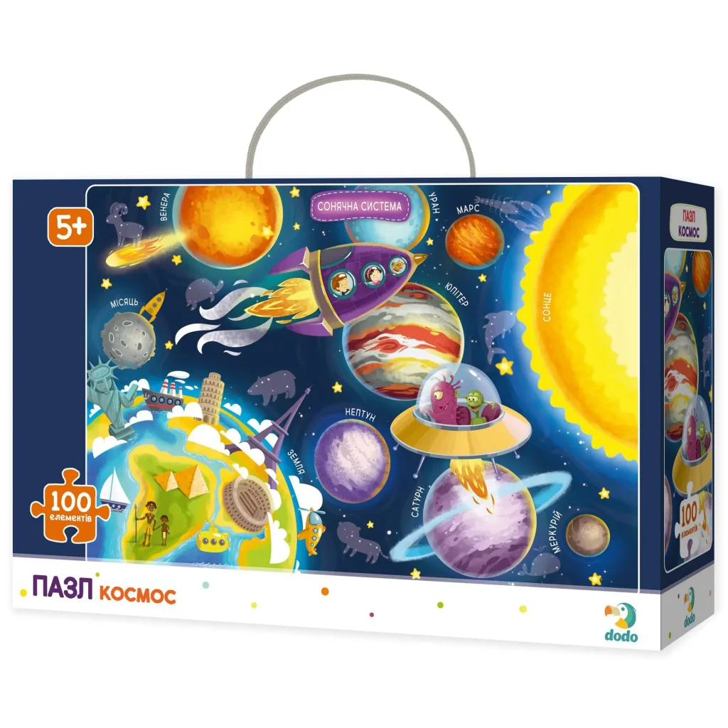 Пазл Dodo Космос, 100 шт (300141) UA