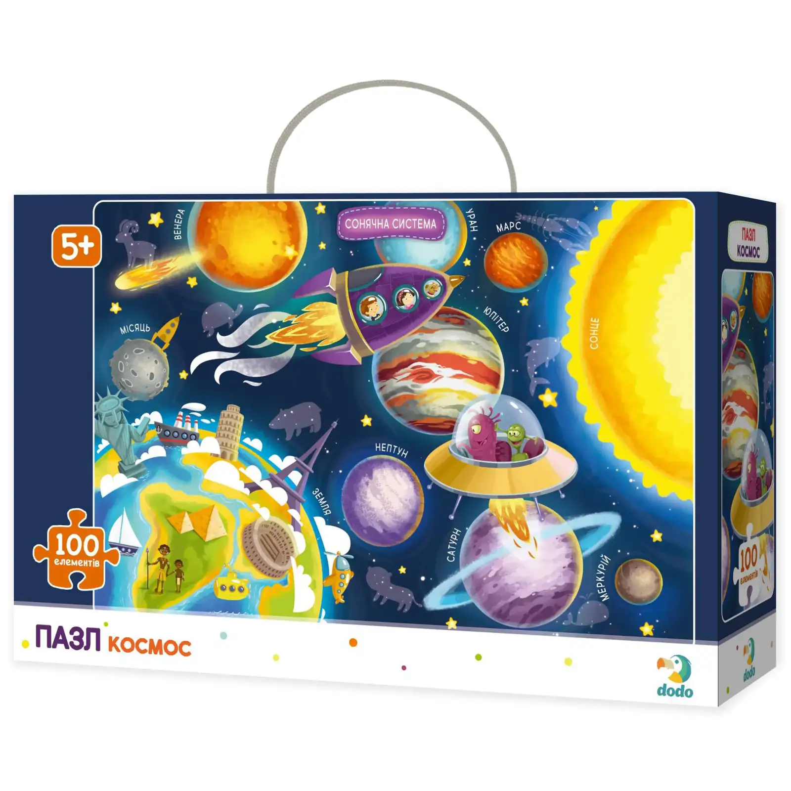 Пазл Dodo Космос, 100 шт (300141) UA