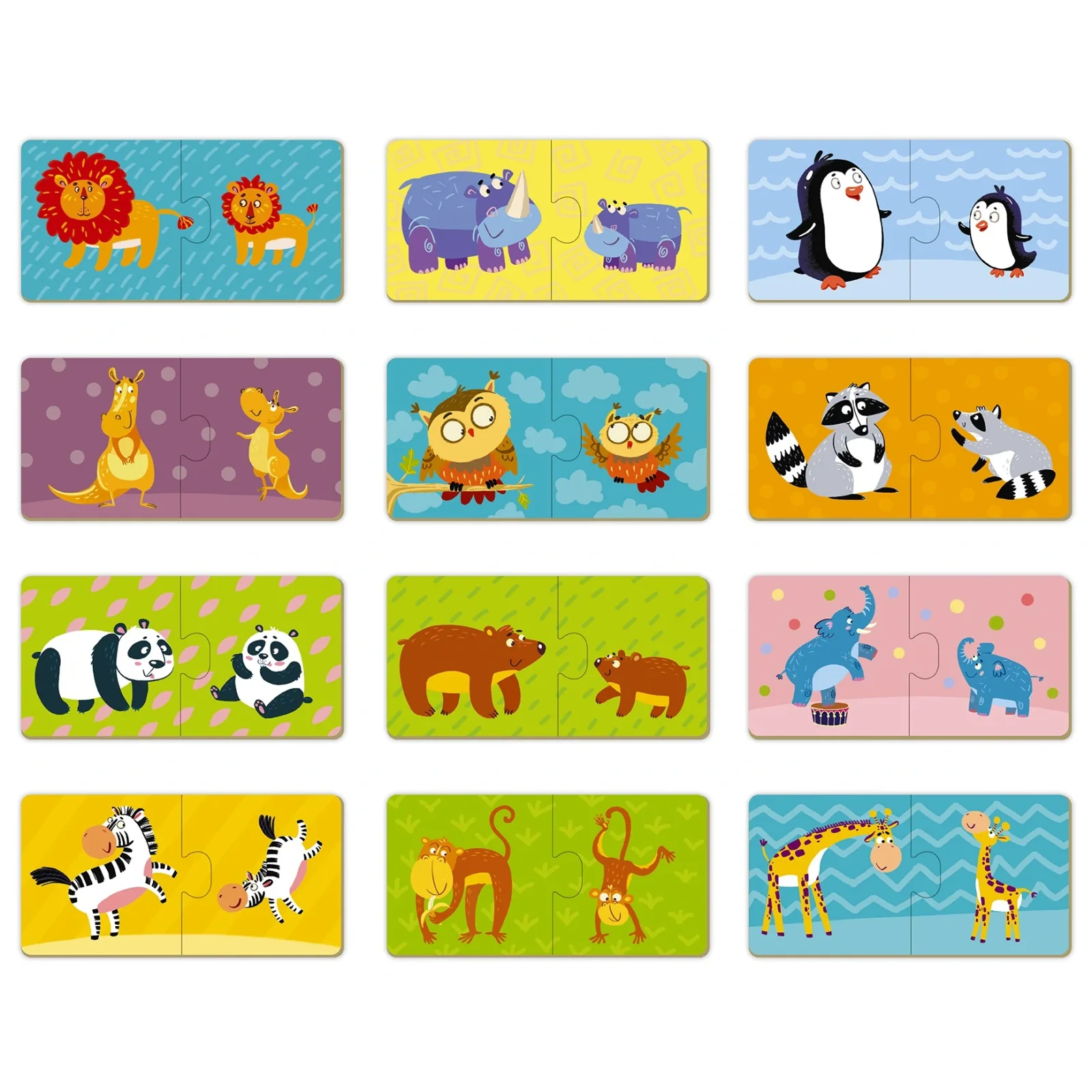 Пазл Dodo Duo Мама і малюк, 24 шт (300150) UA