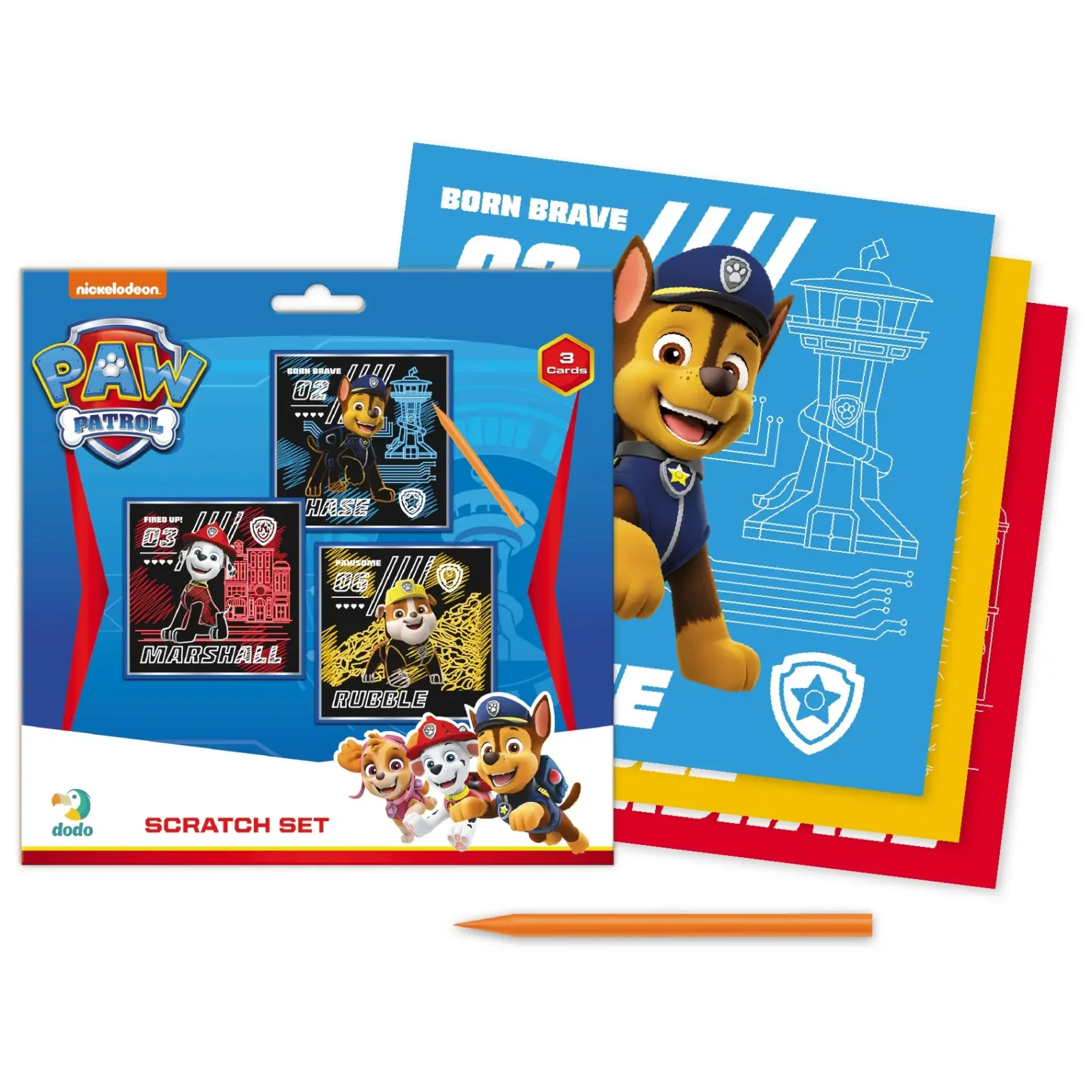Набор гравюр Dodo Paw Patrol (200193) UA