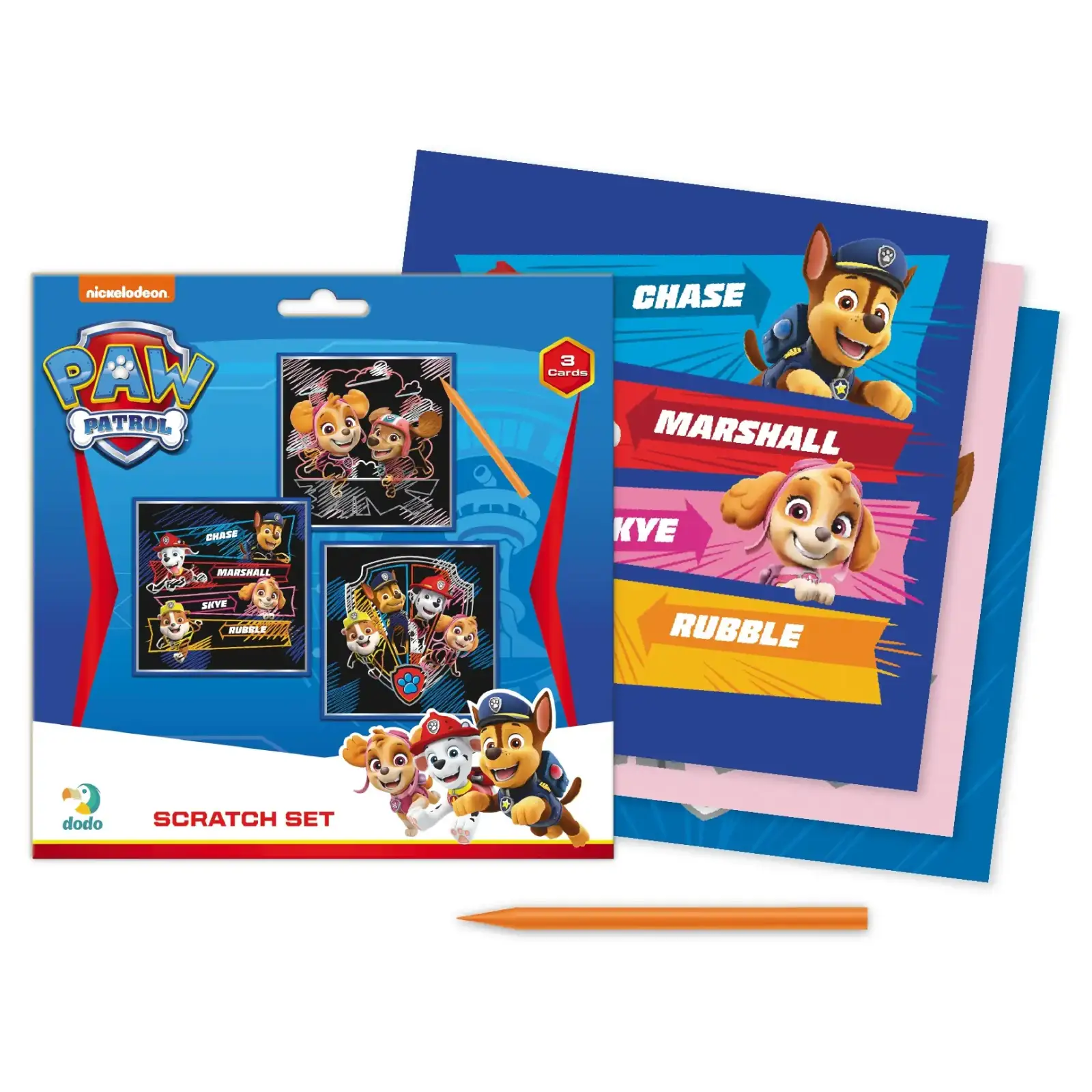Набор гравюр Dodo Paw Patrol (200194) UA