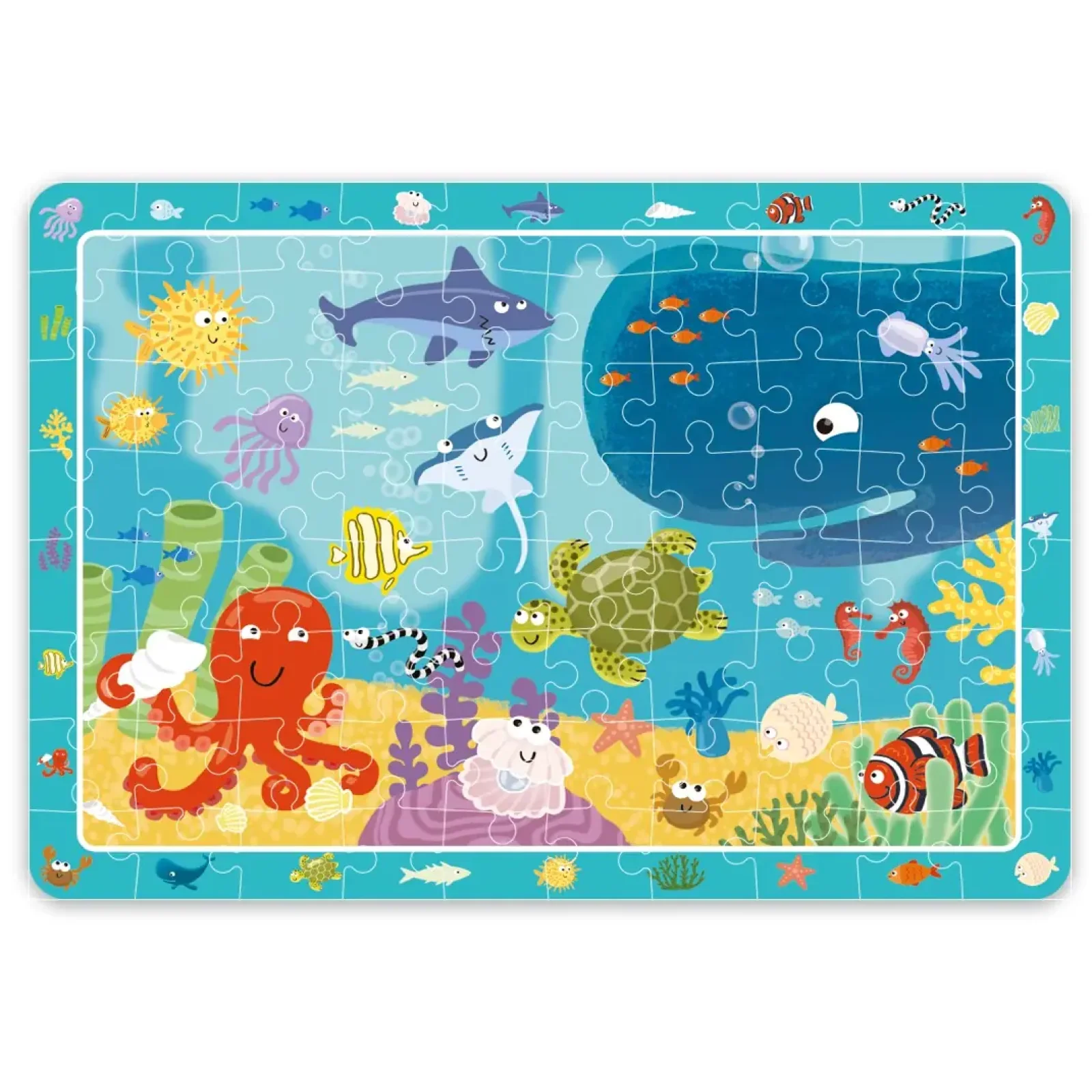 Пазл Dodo Підводне життя, 80 шт (300134) UA