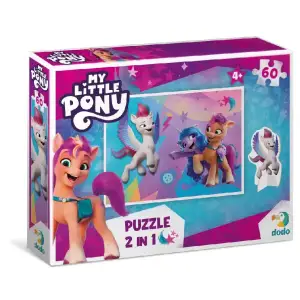 Пазл Dodo My Little Pony с фигуркой, 60 шт (200137) UA