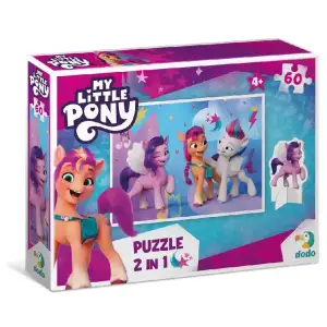 Пазл Dodo My Little Pony с фигуркой, 60 шт (200140) UA