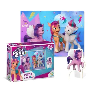 Пазл Dodo My Little Pony с фигуркой, 60 шт (200140) UA