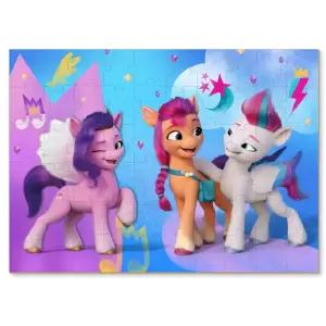 Пазл Dodo My Little Pony с фигуркой, 60 шт (200140) UA