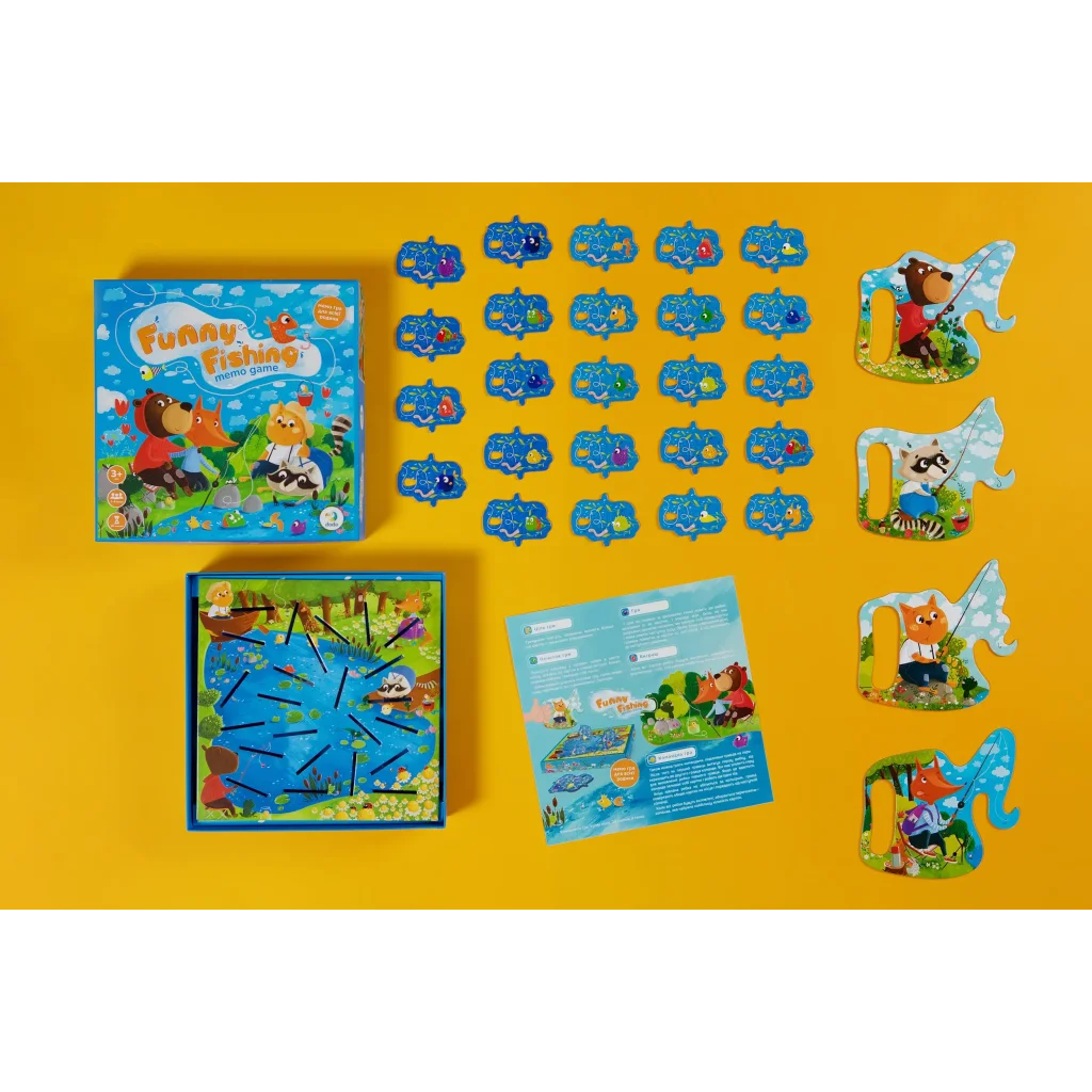 Настільна гра Dodo Funny fishing (200221) UA
