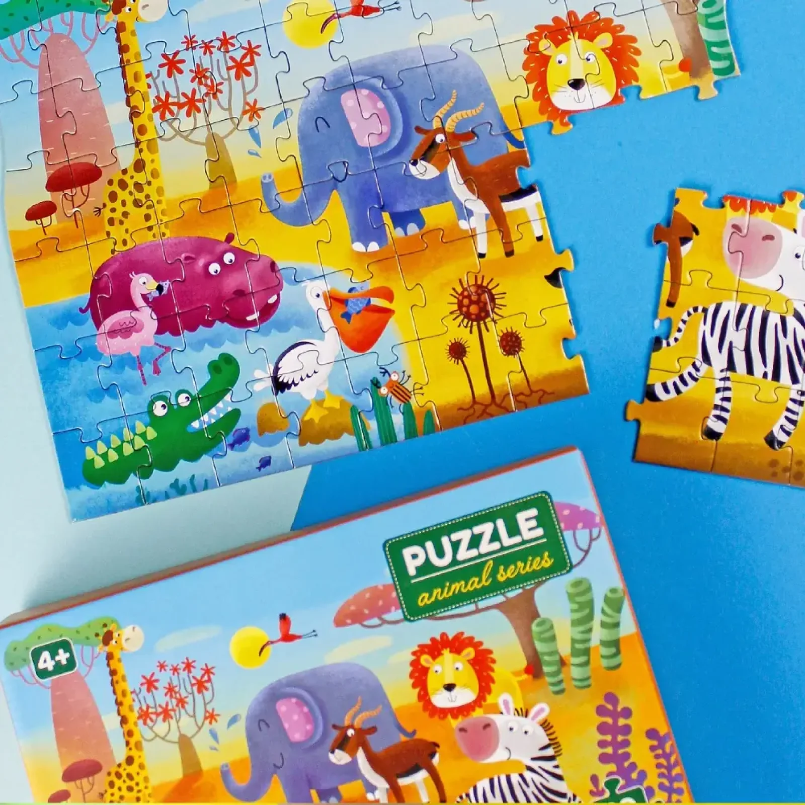 Пазл Dodo Спекотна Африка, 60 елементів (300376) UA