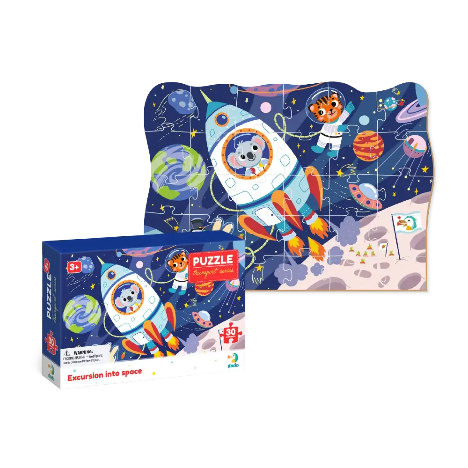 Пазл Dodo Екскурсія у Космос, 30 елементів (300374) UA