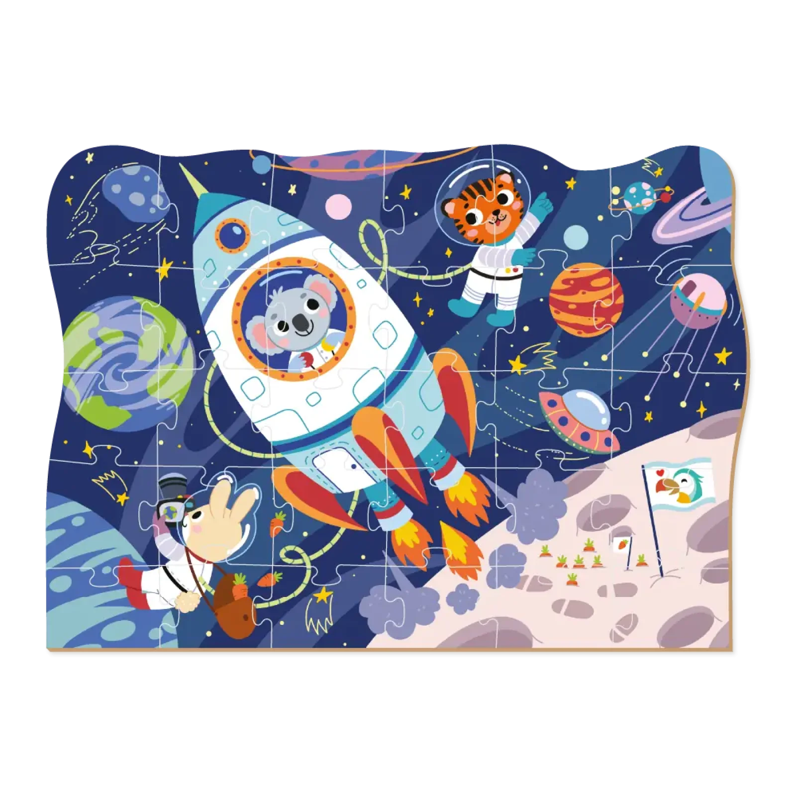 Пазл Dodo Екскурсія у Космос, 30 елементів (300374) UA