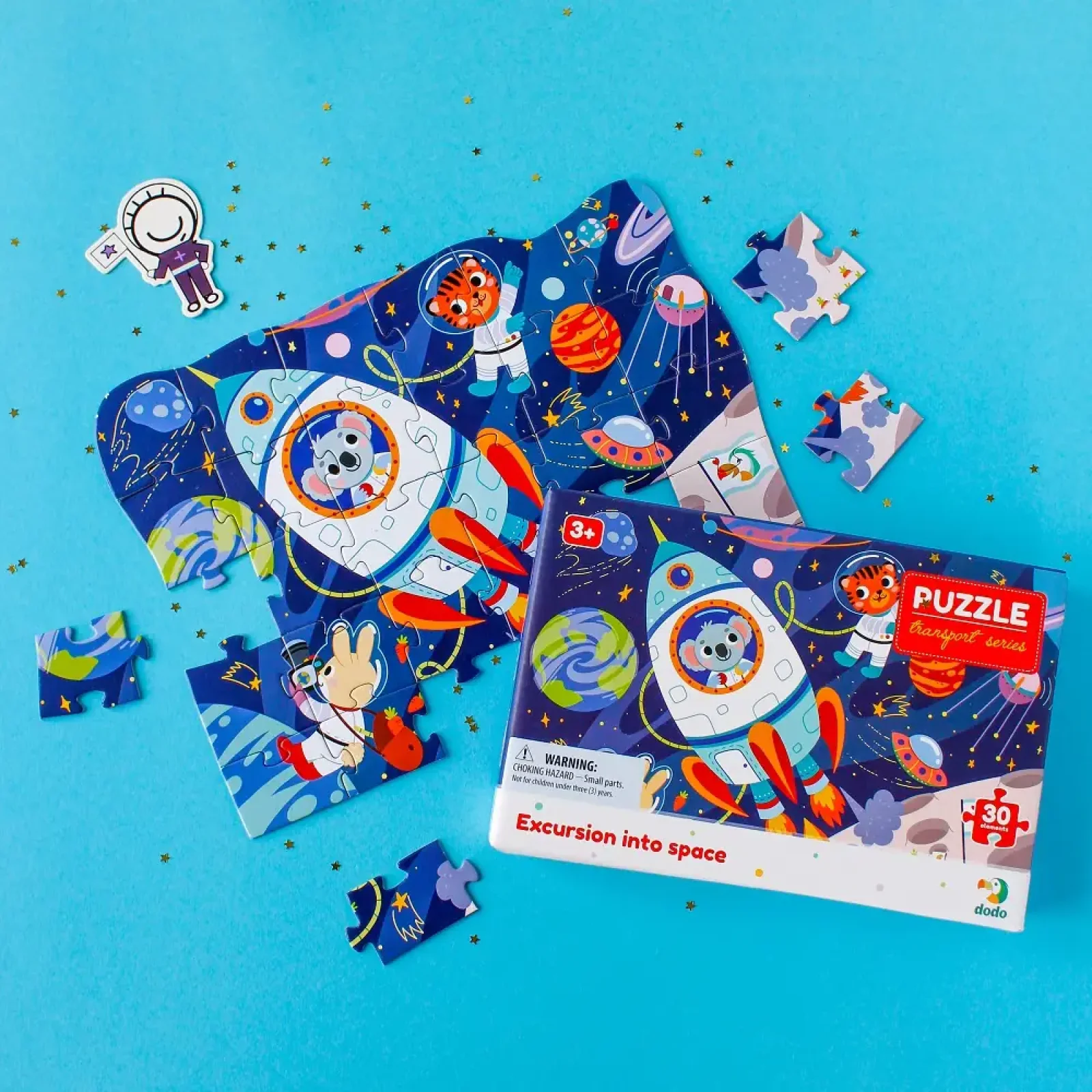 Пазл Dodo Екскурсія у Космос, 30 елементів (300374) UA