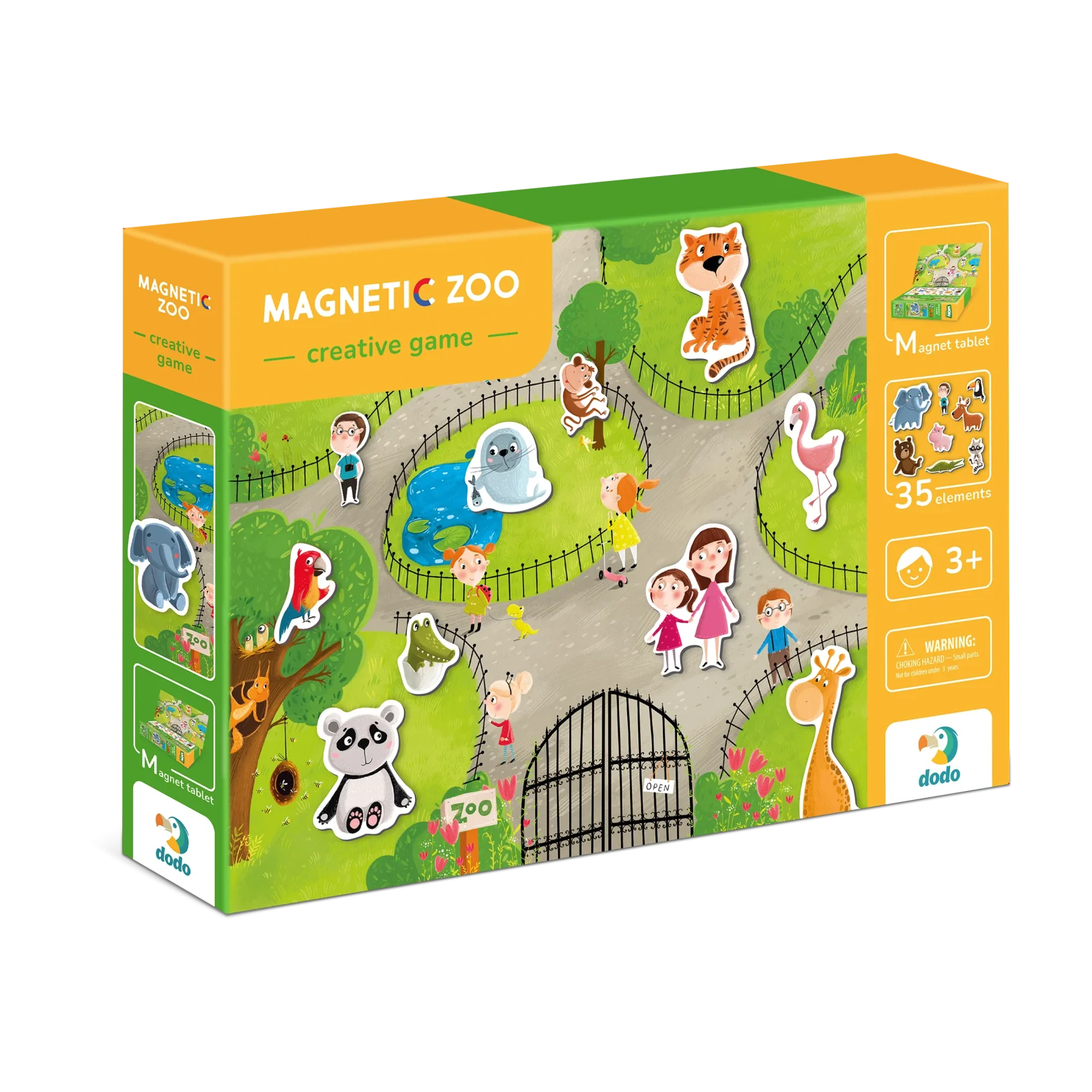 Магнітна гра Dodo Зоопарк (200207) UA
