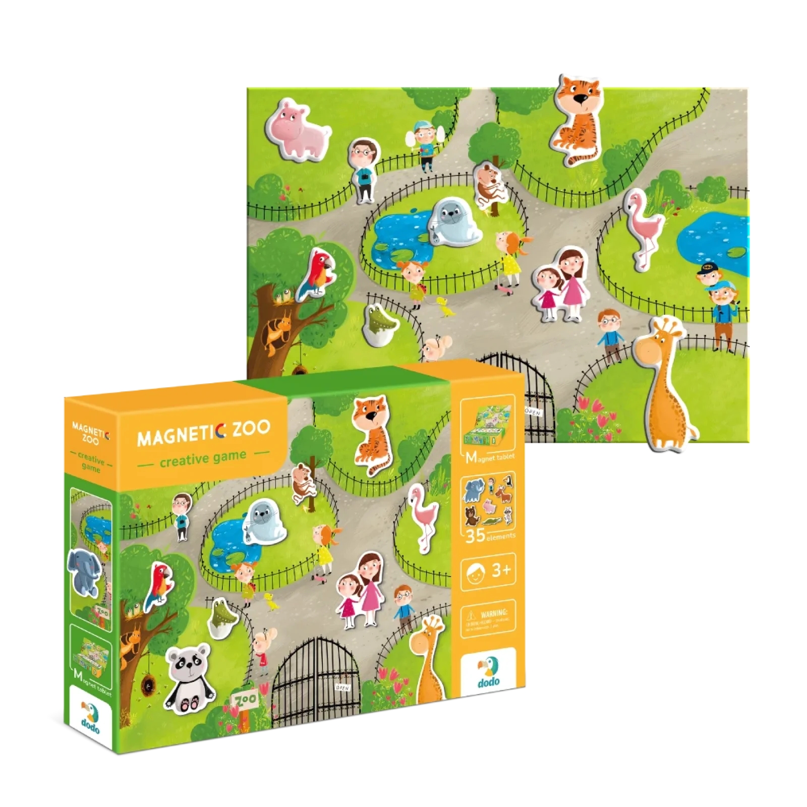 Магнітна гра Dodo Зоопарк (200207) UA