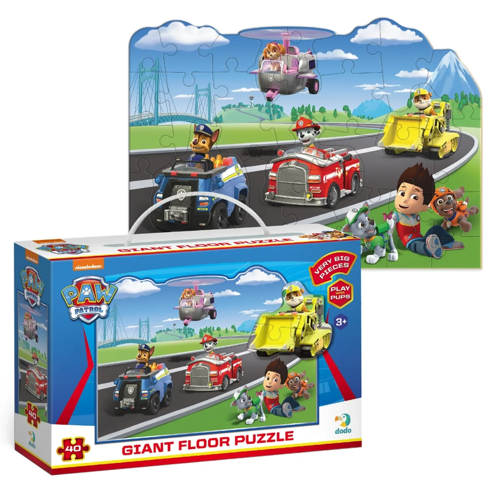 Пазл Dodo Paw Patrol, 40 елементів (200467) UA