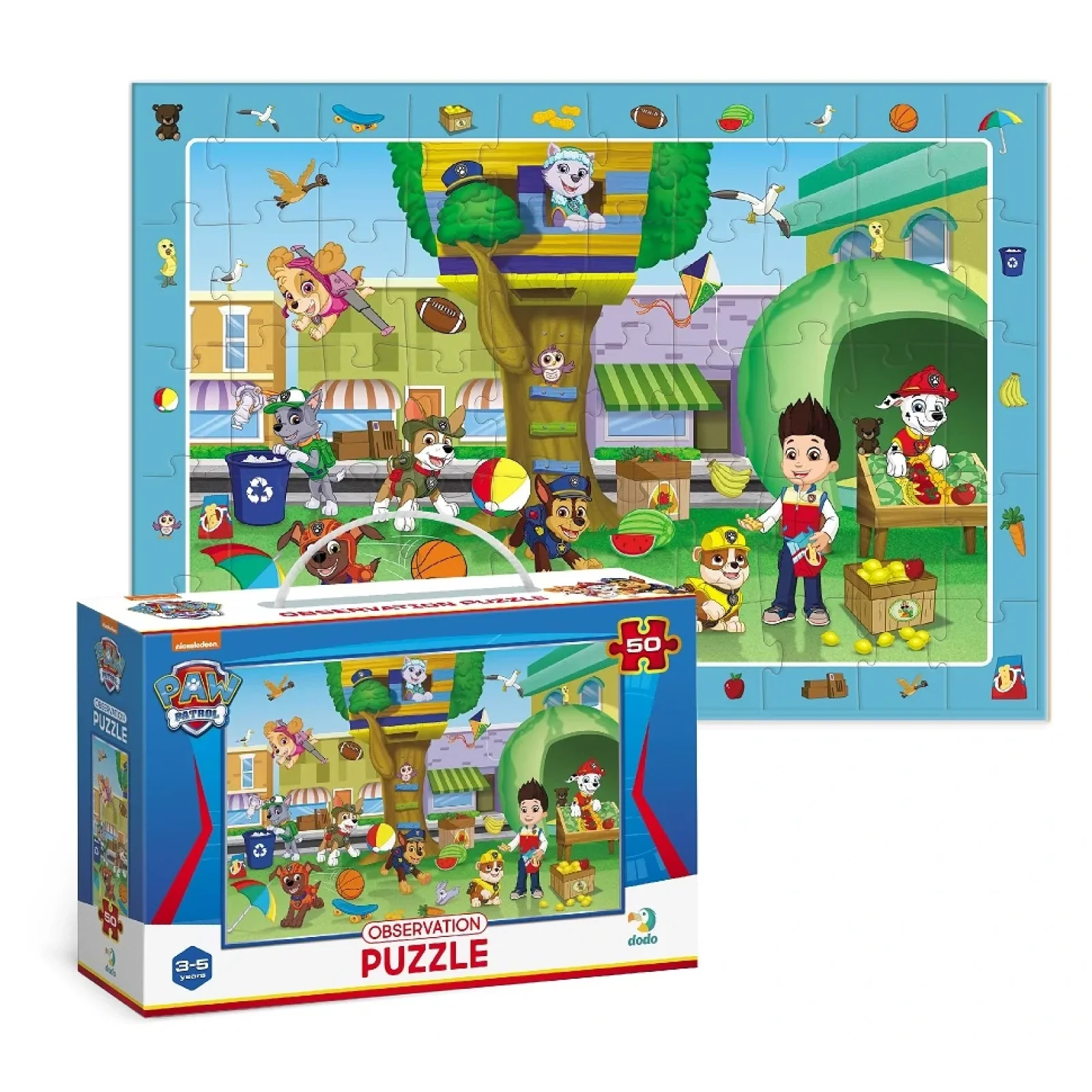 Пазл Dodo Paw Patrol Літні розваги, 50 елементів (200464) UA