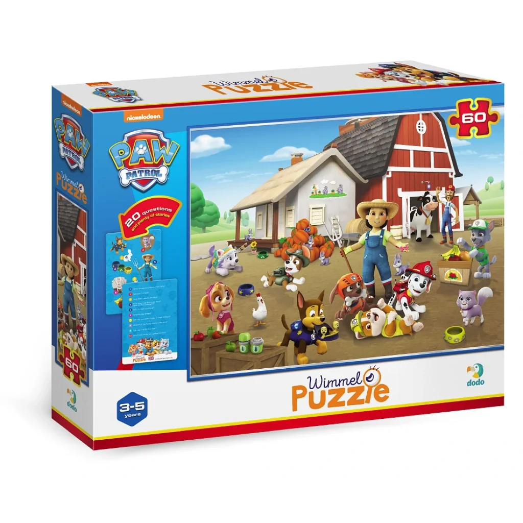 Пазл Dodo Paw Patrol На ферме, 60 элементов (200452) UA