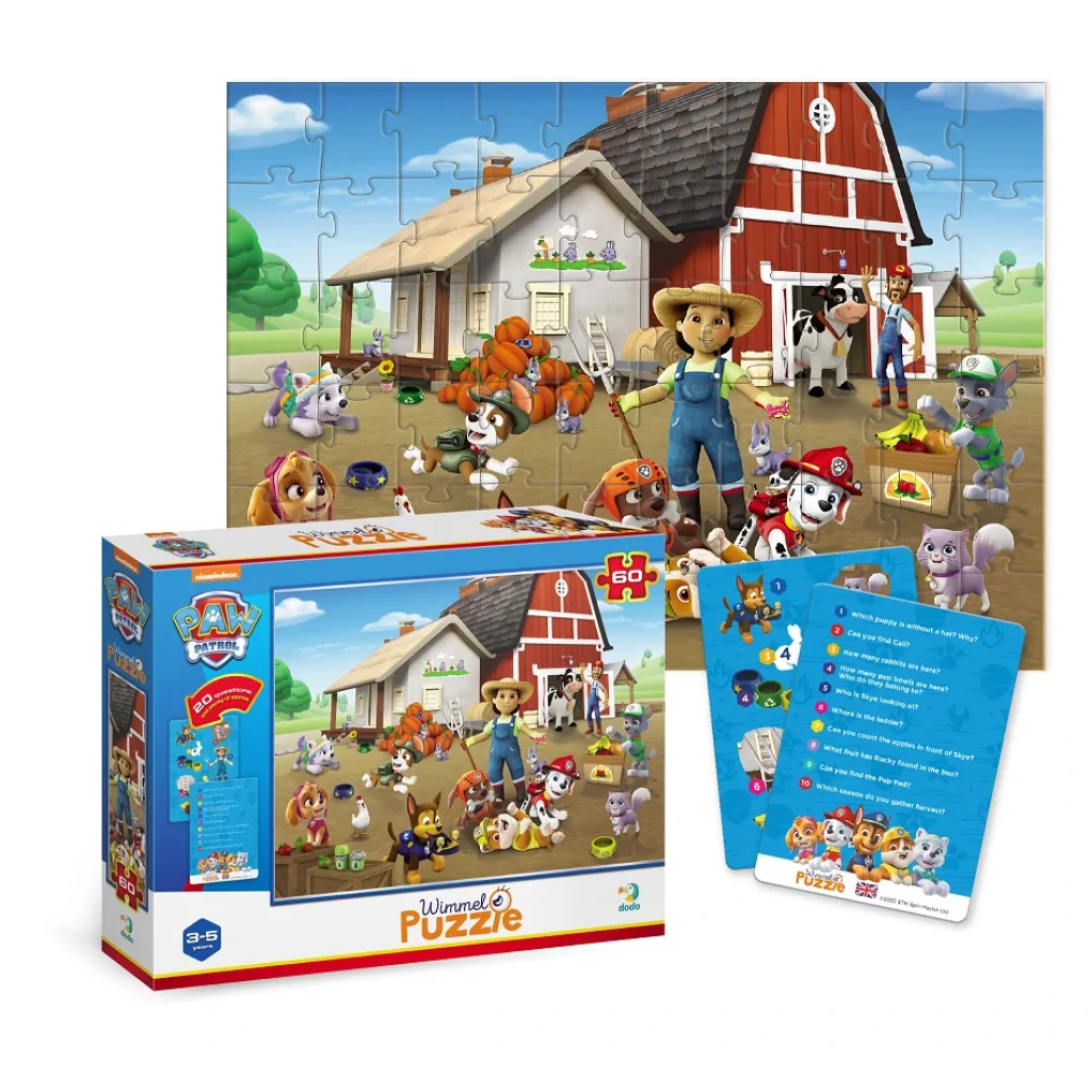 Пазл Dodo Paw Patrol На ферме, 60 элементов (200452) UA