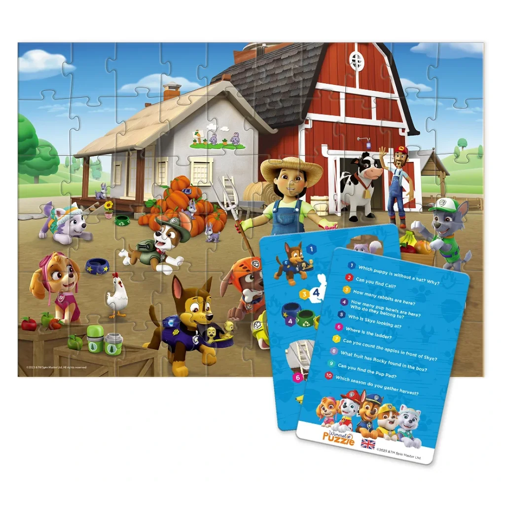 Пазл Dodo Paw Patrol На ферме, 60 элементов (200452) UA