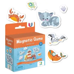 Магнитная игра Dodo Котик-морячок, 20 элементов (200235) UA