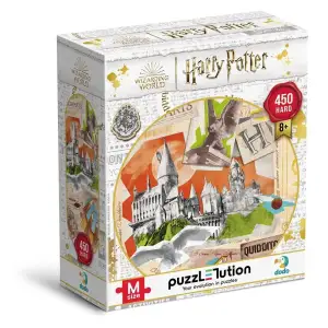 Пазл Dodo Harry Potter Школа Гоґвортс і поле для Квідичу, 450 елементів (200503) UA