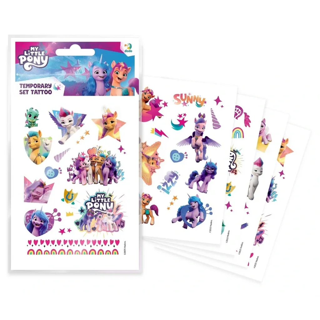 Набор детских временных татуировок Dodo My Little Pony (200437) UA