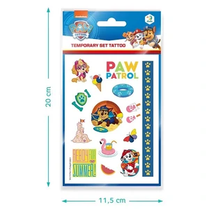 Набір дитячих тимчасових татуювань Dodo Paw Patrol (200436) UA