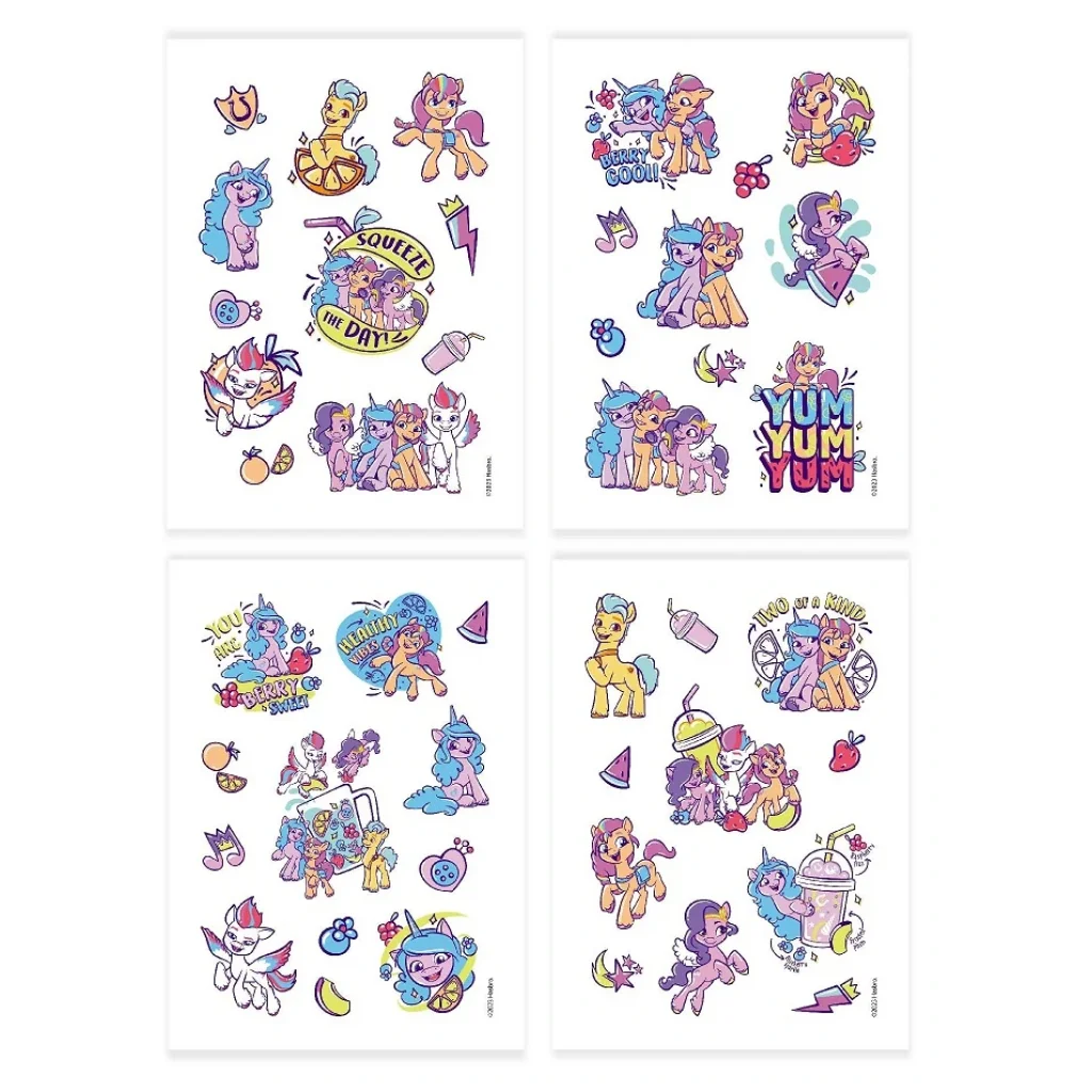 Набір дитячих тимчасових татуювань Dodo My Little Pony (200438) UA