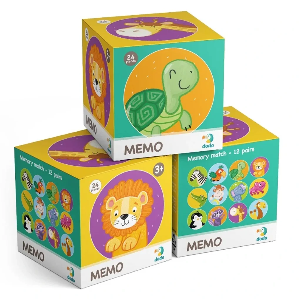 Гра міні мемо Dodo Дикі тварини (300157) UA