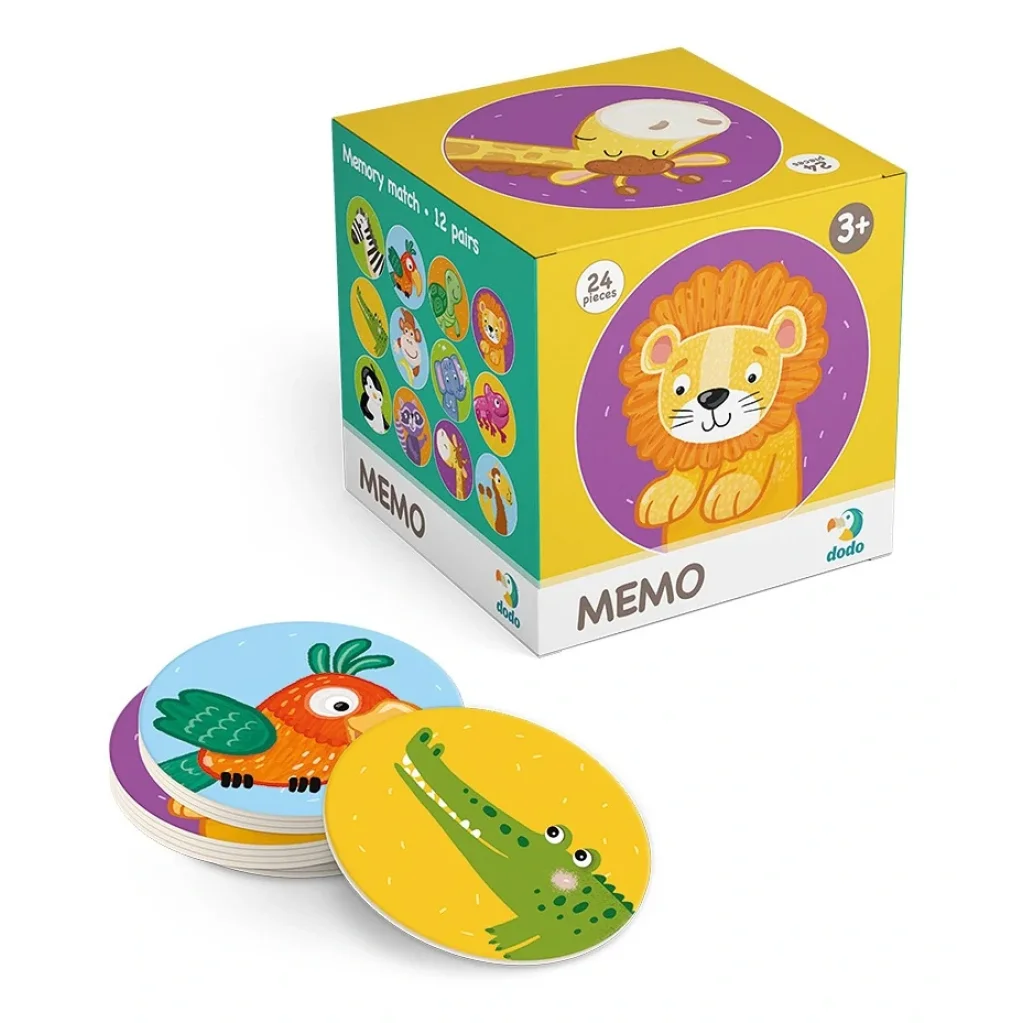 Гра міні мемо Dodo Дикі тварини (300157) UA
