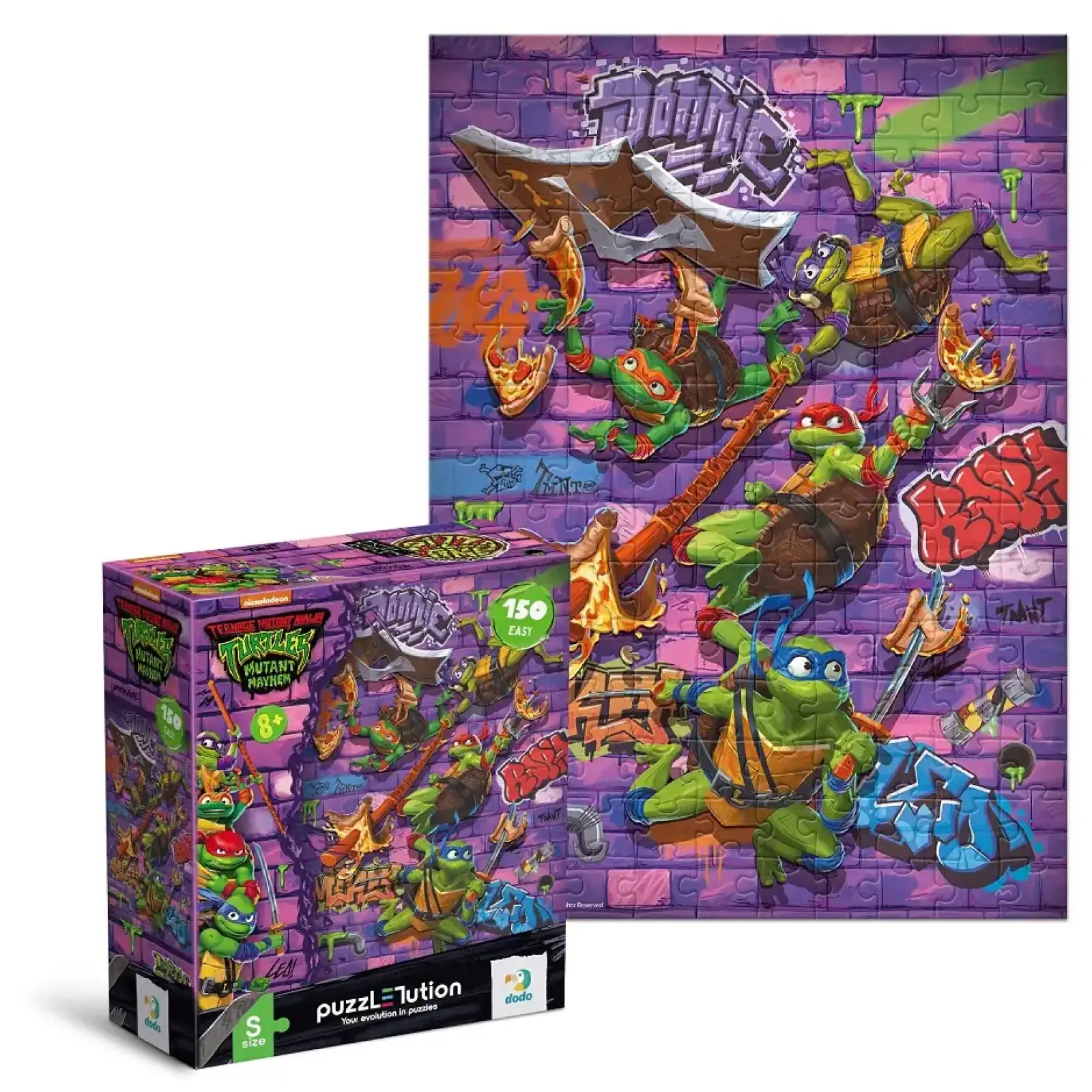 Пазл Dodo TMNT Сила Черепашок, 150 елементів (200526) UA