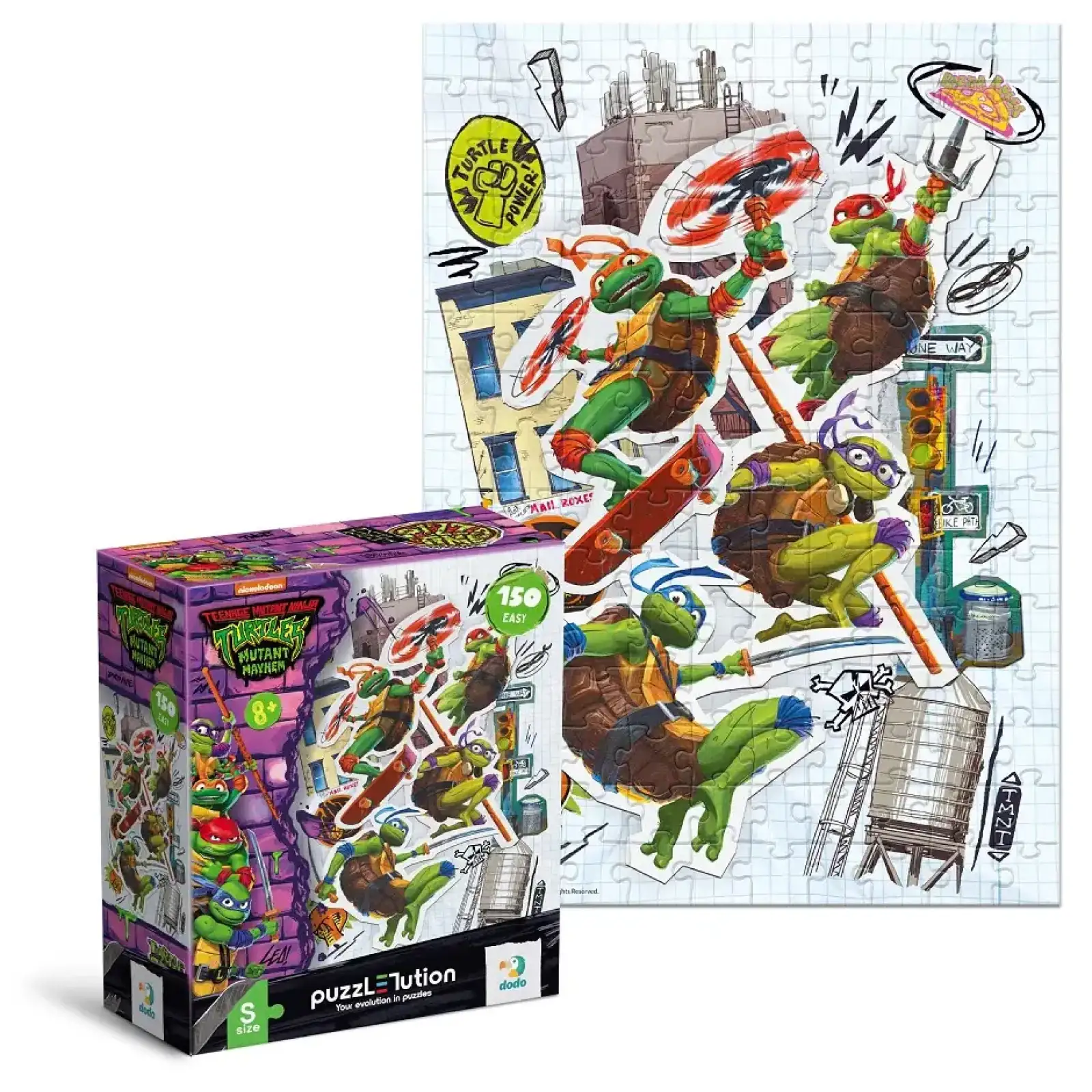 Пазл Dodo TMNT Команда Черепашок, 150 елементів (200527) UA