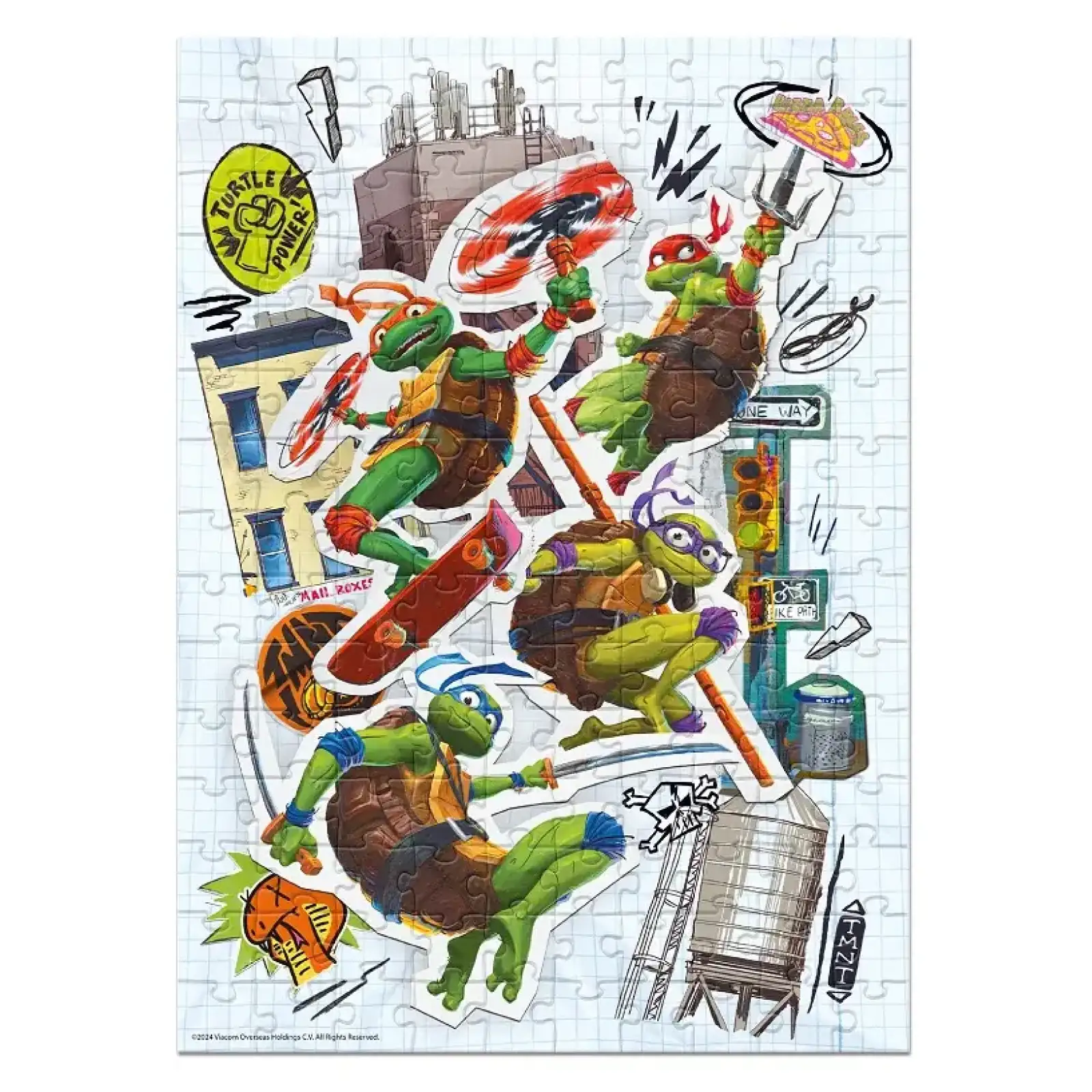 Пазл Dodo TMNT Команда Черепашок, 150 елементів (200527) UA