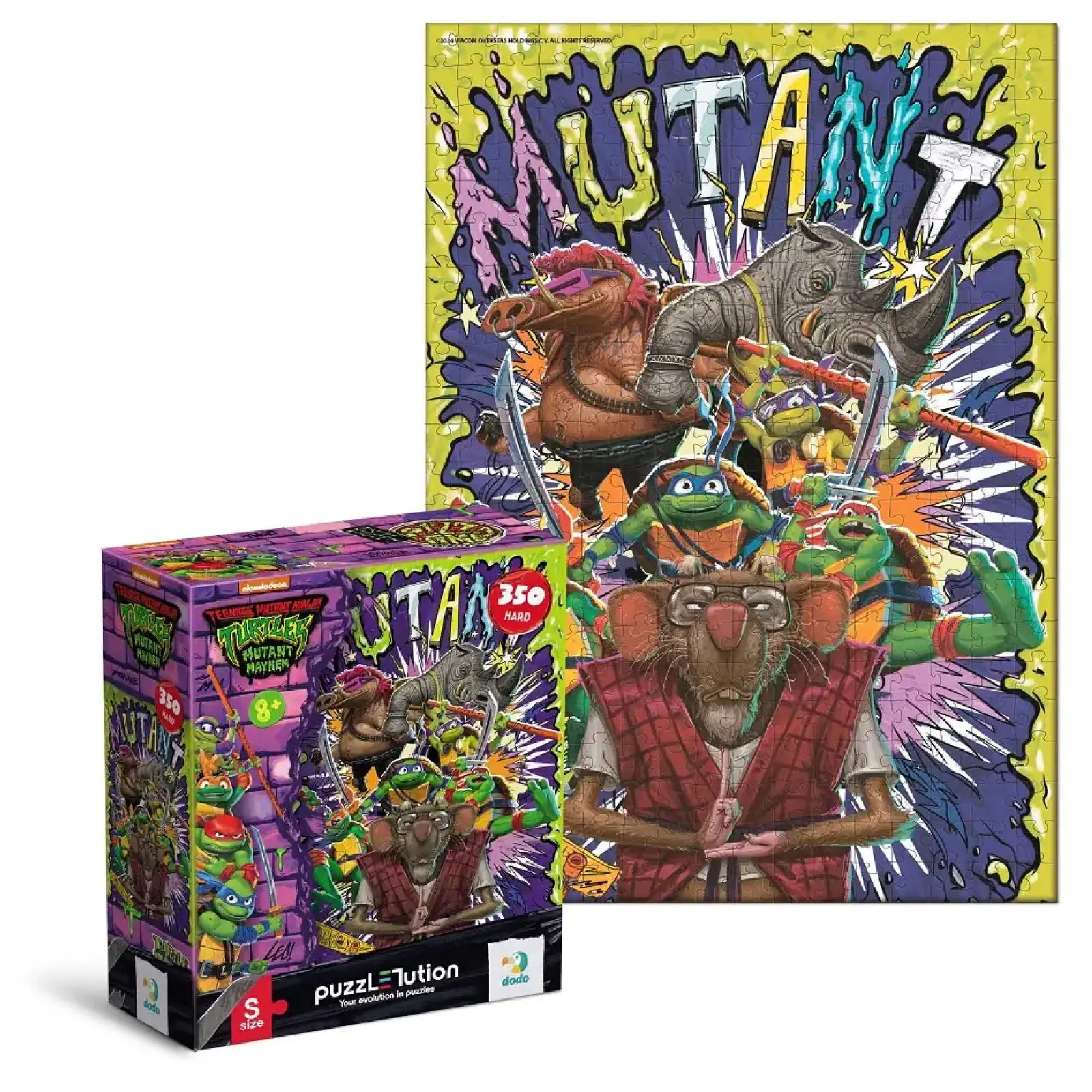 Пазл Dodo TMNT Мутантське безчинство, 350 елементів (200530) UA